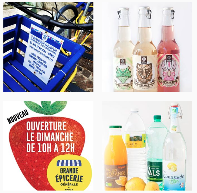 Suiveznous sur Instagram — Grande Épicerie Générale coopérative